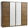 Armoire VEDDE 220x197 A/miroir Chêne