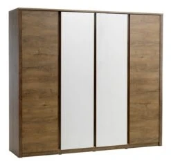 Armoire VEDDE 220x197 A/miroir ChĂȘne