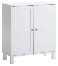 Armoire SKALS 2 Portes Blanc