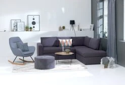 Fauteuil à Bascule NEBEL Bleu Clair -Royal Oak || Basic Soldes Boutique 87411