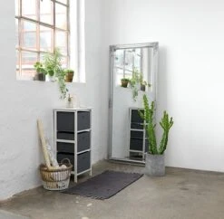 Commode 3 Boîtes ODBY Blanc/gris -Royal Oak || Basic Soldes Boutique 87476