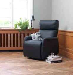 Fauteuil Inclinable VEJEN Noir -Royal Oak || Basic Soldes Boutique 87509