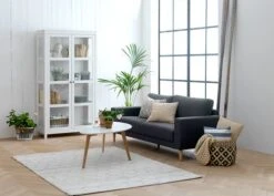 Royal Oak Table Basse LEJRE 60x120 Blanc/chêne -Royal Oak || Basic Soldes Boutique 97579